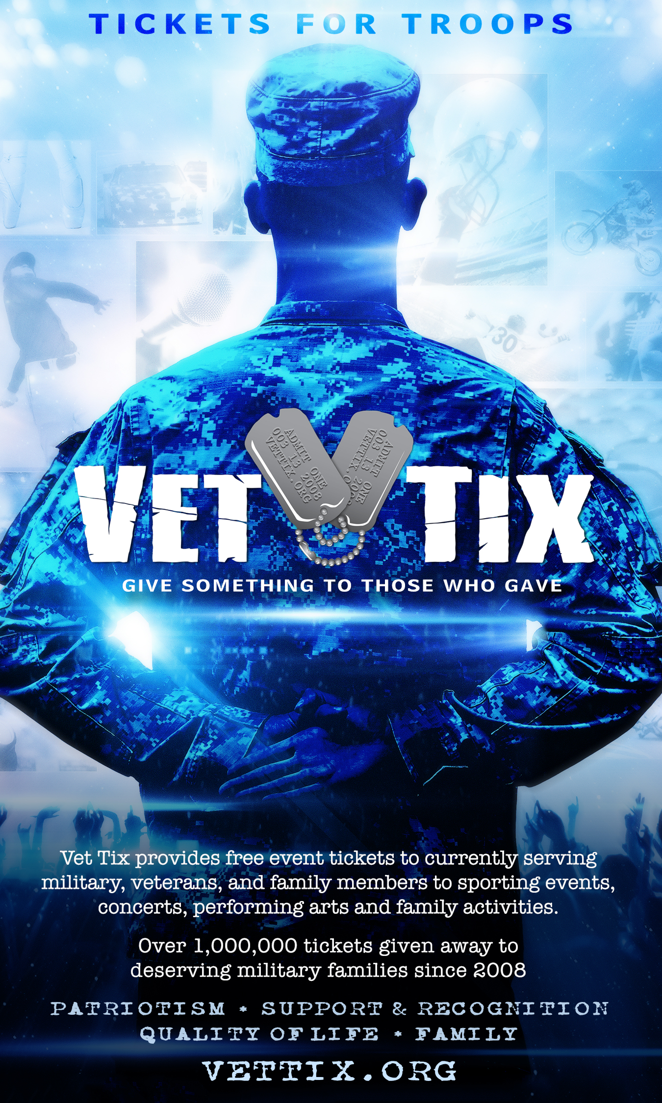 Tickets for Military and Veterans