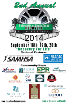 2nd Annual North Texas Recovery for Life Film Festival