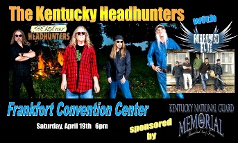 The Kentucky Headhunters and Borrowed Blue presented by the Kentucky National Guard Memorial Fund