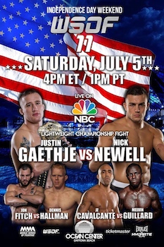 World Series of Fighting 11 - Lightweight Championship Fight - MMA - Saturday