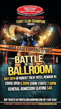 Battle in the Ballroom - MMA - Presented by Fight Club Champion - Saturday