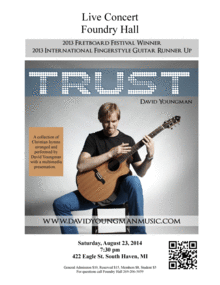 TRUST featuring DAVID YOUNGMAN at Foundry Hall