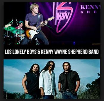 Los Lonely Boys will co-headline with Kenny Wayne Shepherd Band