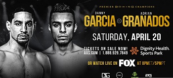 Premier Boxing Champions Presents Danny Garcia vs. Adrian Granados