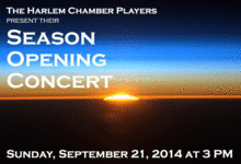 The Harlem Chamber Players Season Opening Concert