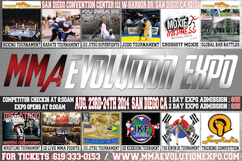 MMA Evolution Expo - San Diego - 2 Day Expo Pass