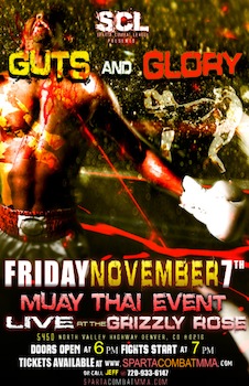 Guts and Glory - Muay Thai Event - Presented by Sparta Combat League - Friday