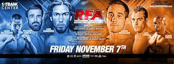 Ring of Fire - Resurrection Fighting Alliance 20 - Mixed Martial Arts - Friday