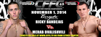 CFFC 43 - Mixed Martial Arts - Presented by Cage Fury Fighting Championships - Saturday