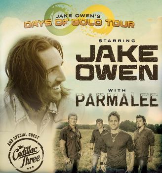 Jake Owen - Days of Gold Tour w/special guests Parmalee and The Cadillac Three