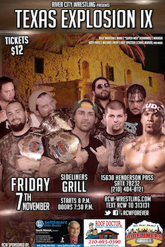 Texas Explosion 9 - Presented by River City Wrestling - Friday