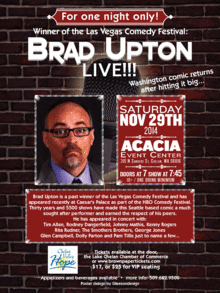 Acacia Comedy Night with Brad Upton