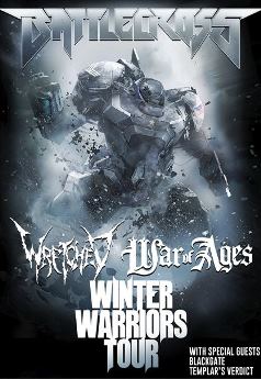 BATTLECROSS - Winter Warriors Tour at Dingbatz