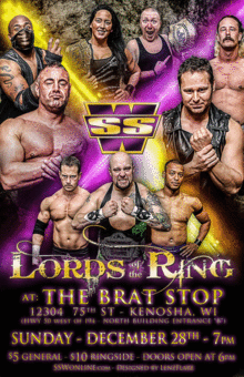 Ssw Pro Wrestling Presents: Lords of the Ring 2014