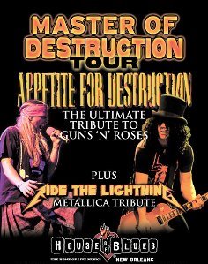 Master of Destruction Tour: Ride the Lightning