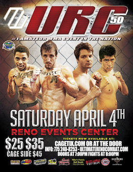 Urc 50 - Presented by Ultimate Reno Combat - Saturday