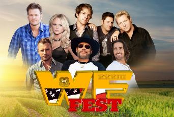 We Fest 2015 - 3 Day Passes