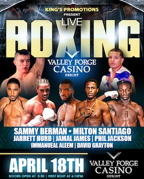Live Professional Boxing - Presented by Xfe and Kings Boxing Promotions - Saturday