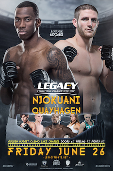 Legacy Fighting Championship 42 - 21+ and Over - Mixed Martial Arts -