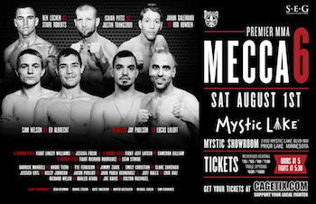Mecca 6 Premier MMA - Presented by Driller Promotions - Mixed Martial Arts - Saturday