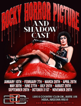 Rocky Horror Picture Show and Shadow Cast - 14 and Over With Parent - Presented by the Arizona Event Center - Saturday