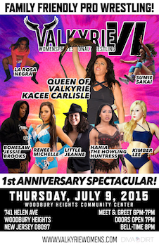 Valkyrie Vi - 1st Anniversary Spectacular - Family Friendly - Presented by Valkyrie Womens Professional Wrestling - Thursday