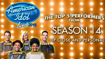 American Idol Live! Top 5: Rayvon, Jax, Nick, Tyanna and Clark