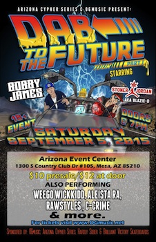 Dab to the Future Tour Part 1 - 18 and Over - Presented by the Arizona Event Center - Saturday