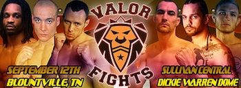 Valor Fights 26 All Pro Tri Cities - Mixed Martial Arts - Presented by Valor Fights