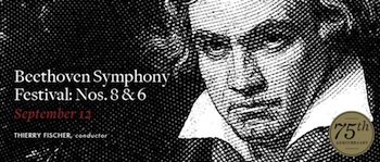 Beethoven Symphony Festival - Nos. 8 and 6 - Presented by the UTah Symphony - Saturday