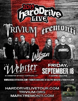 Trivium and Tremonti - the Harddrive Live Tour