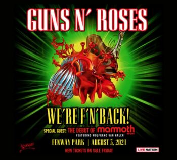 Guns N' Roses 2021 Tour