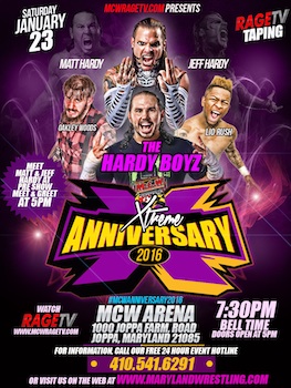Xtreme Anniversary - Presented by Maryland Championship Wrestling - Saturday  - Cancelled