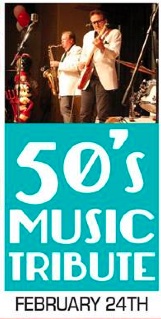 50s Music Tribute Band - Presented by the Arizona Event Center - Wednesday Evening