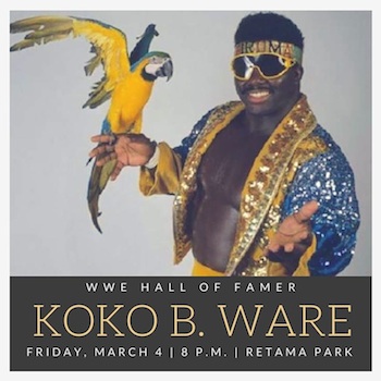 Koko B. Ware - Presented By River City Wrestling - All Ages - Friday ...