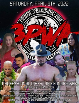 3pwa Live Pro Wrestling Event!