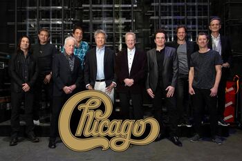 Chicago and Brian Wilson With Al Jardine and Blondie Chaplin