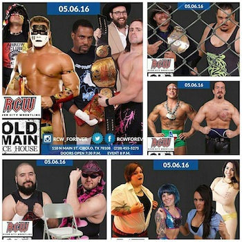 Wrestling at the Old Main Ice House - Presented by River City Wrestling - Friday