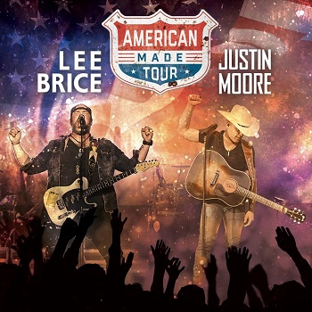 American Made Tour - Justin Moore and Lee Brice With Brett Young