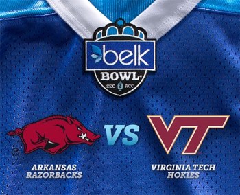 2016 Belk Bowl - Arkansas Razorbacks vs. Virginia Tech Hokies - NCAA Football
