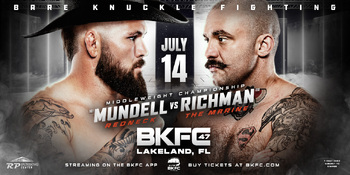 Bare Knuckle Fighting Championship - BKFC Middleweight World Championship!!!