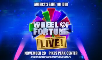 Wheel of Fortune Live! Hosted by Bob Goen