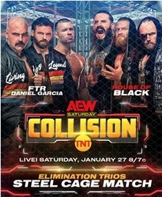 All Elite Wrestling - AEW Collision - Live Steel Cage Match