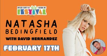 Natasha Bedingfield with David Hernandez