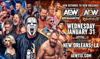 All Elite Wrestling - AEW Dynamite/rampage! - New Orleans, LA - 2024-01 ...