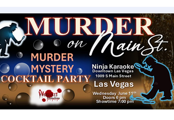 Murder Mystery Cocktail Party - Murder on Main St.