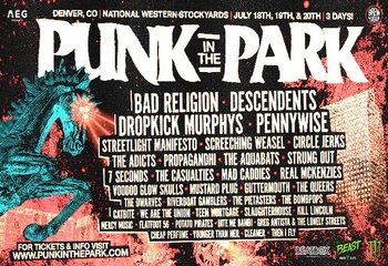 Event Canceled - Punk in the Park Denver - Denver, CO - 2025-07-19