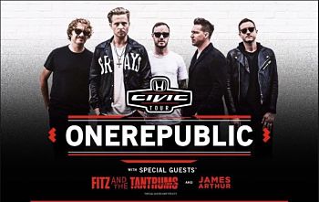 2017 Honda Civic Tour Featuring Onerepublic With Fitz & the Tantrums and James Arthur