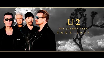 U2: the Joshua Tree Tour 2017 With Special Guest Beck - for Tonight