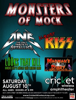 Monsters of Mock - Tributes to Metallica, Kiss, Motley Crue & Ozzy